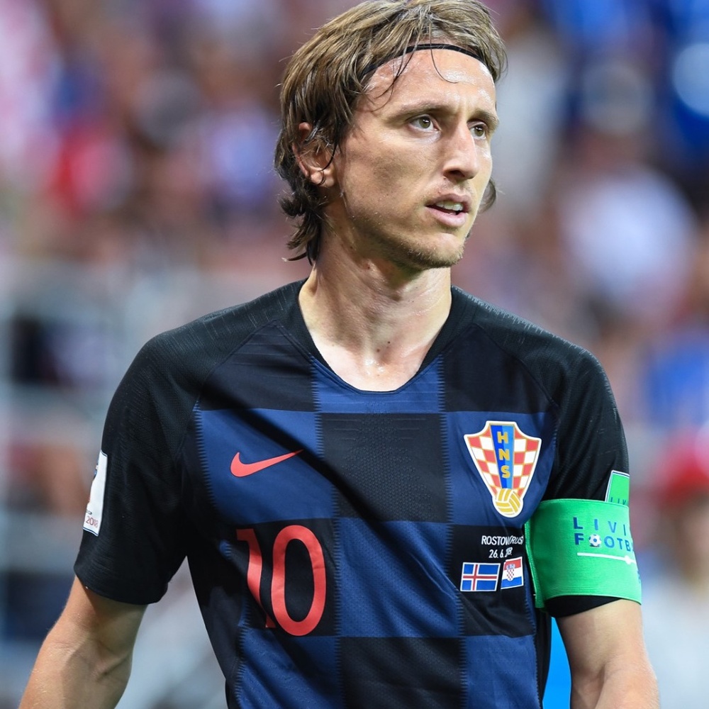 2018 World Cup Croatia Modric Soccer Jersey, Small